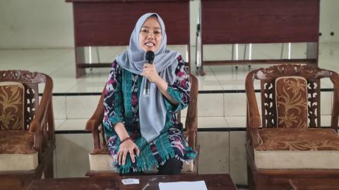 Maryam Khito (Kordiv PPHM) Bawaslu Kabupaten Cirebon