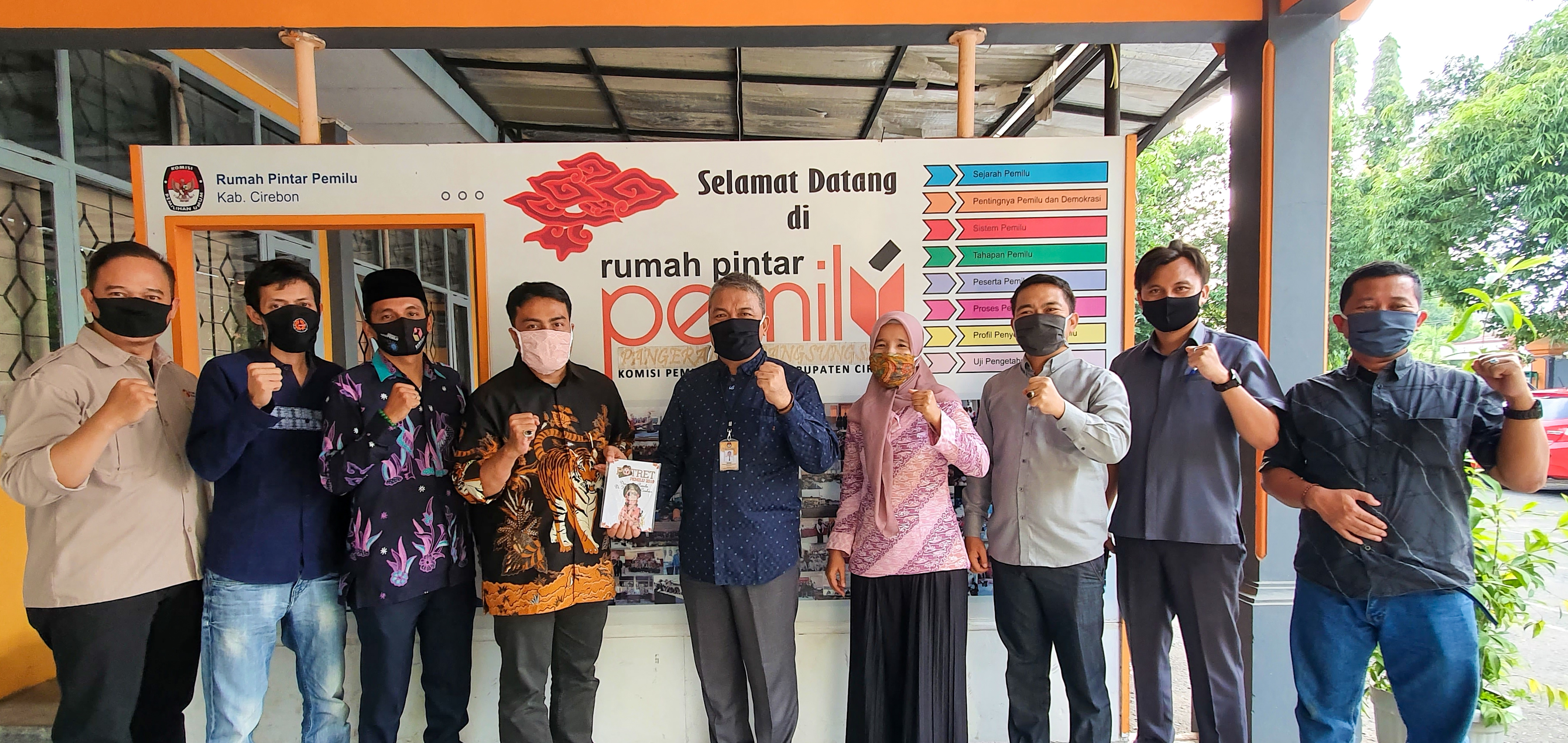 KPU Dan Bawaslu Kabupaten Cirebon Bersama Menjalankan Pesta Demokrasi Lebih Baik Lagi
