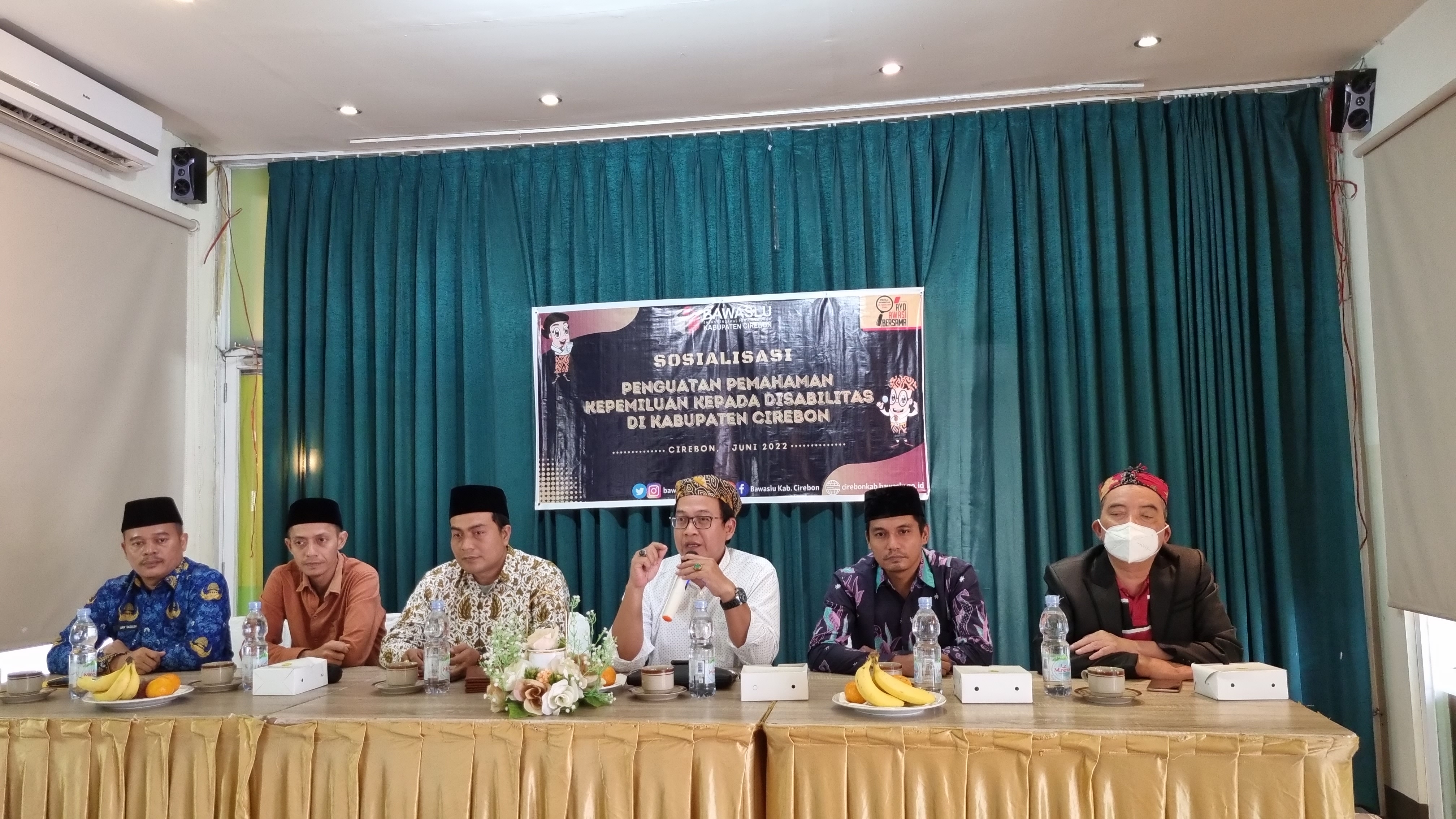 Menyambut Pemilu Tahun 2024, Bawaslu Kabupaten Cirebon bekali penguatan kepemiluan kepada Kaum Disabilitas
