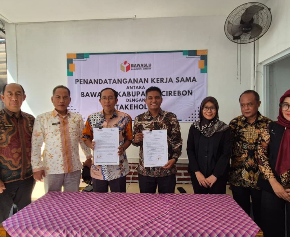 Dokumentasi Penandatanganan Kerjasama Bawaslu dan KCD