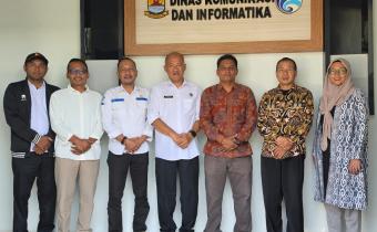 Perkuat Publikasi Pengawasan Pemilu, Bawaslu dan Diskominfo Kabupaten Cirebon Jalin Sinergi Strategis